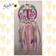 Load image into Gallery viewer, Hand Painted Wooden Dreamcatcher - Butterfly 1
