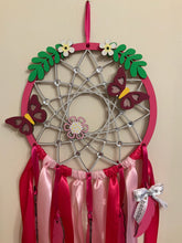 Load image into Gallery viewer, Hand Painted Wooden Dreamcatcher - Butterfly 2
