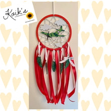 Load image into Gallery viewer, Hand Painted Wooden Dreamcatcher - Spitfire
