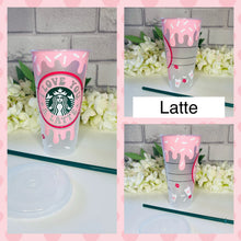 Load image into Gallery viewer, Latte Valentines Starbucks cold cup
