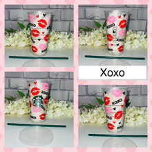 Load image into Gallery viewer, Xoxo Valentines Starbucks cold cup
