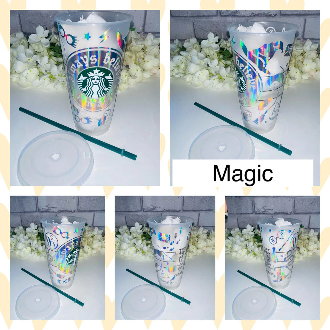 Magic Starbucks cold cup