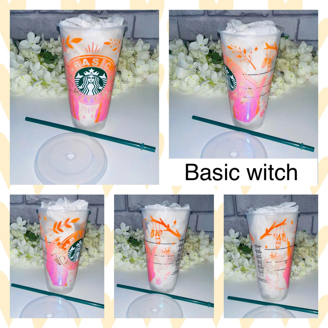 Basic witch Starbucks cold cup