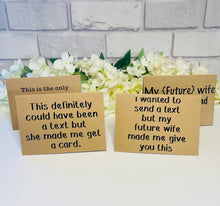 Load image into Gallery viewer, Best man proposal cards
