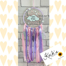 Load image into Gallery viewer, Hand Painted Wooden Dreamcatcher - Dream 2
