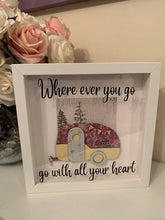 Load image into Gallery viewer, Handmade personalised Frame - Where ever you go
