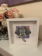 Load image into Gallery viewer, Handmade personalised Frame - Elephant Head
