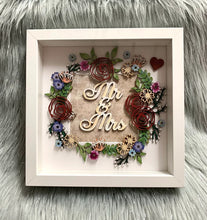 Load image into Gallery viewer, Handmade personalised Frame - Mr &amp; Mrs
