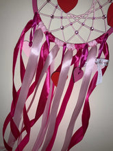 Load image into Gallery viewer, Hand Painted Wooden Dreamcatcher - Heart
