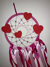 Load image into Gallery viewer, Hand Painted Wooden Dreamcatcher - Heart
