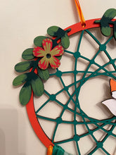 Load image into Gallery viewer, Hand Painted Wooden Dreamcatcher - Fox
