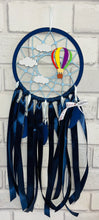 Load image into Gallery viewer, Hand Painted Wooden Dreamcatcher - Hot Air Ballon 2
