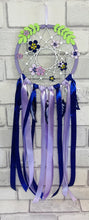 Load image into Gallery viewer, Hand Painted Wooden Dreamcatcher - Flower 4
