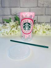 Load image into Gallery viewer, Latte Valentines Starbucks cold cup
