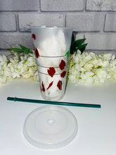 Load image into Gallery viewer, Flower petals Valentines Starbucks cold cup
