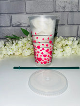 Load image into Gallery viewer, Hearts Valentines Starbucks cold cup
