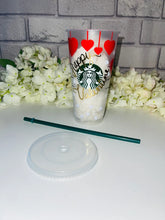 Load image into Gallery viewer, Happy Valentines Starbucks cold cup
