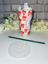 Load image into Gallery viewer, Single and fab Valentines Starbucks cold cup
