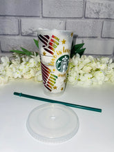 Load image into Gallery viewer, Love is love Valentines Starbucks cold cup
