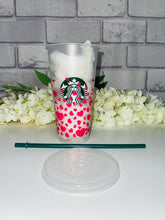 Load image into Gallery viewer, Hearts Valentines Starbucks cold cup
