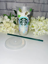 Load image into Gallery viewer, Dreamcatcher and butterflies Starbucks cold cup
