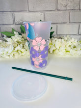 Load image into Gallery viewer, Flower cup Starbucks cold cup
