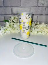 Load image into Gallery viewer, Smiley face Starbucks cold cup
