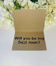 Load image into Gallery viewer, Best man proposal cards
