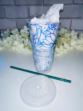 Load image into Gallery viewer, Flowers Starbucks cold cup
