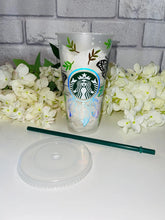 Load image into Gallery viewer, Dreamcatcher and butterflies Starbucks cold cup
