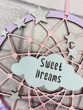 Load image into Gallery viewer, Hand Painted Wooden Dreamcatcher - Dream 2
