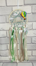 Load image into Gallery viewer, Hand Painted Wooden Dreamcatcher - Hot Air Ballon 3
