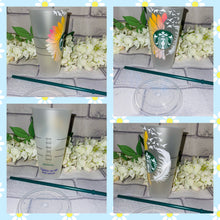 Load image into Gallery viewer, Koik’s fight against cancer Starbucks cold cup
