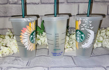 Load image into Gallery viewer, Koik’s fight against cancer Starbucks cold cup
